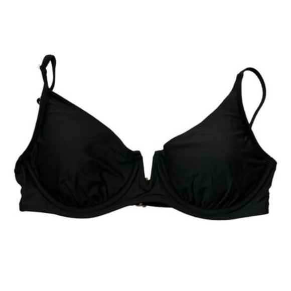 Anne Cole Sleek Black Underwire Bra - Picture 1 of 2